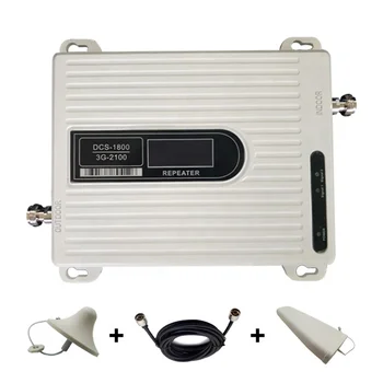 

WCDMA DCS 3G 4G 1800/2100MHz Dual Band Signal Repeater Booster