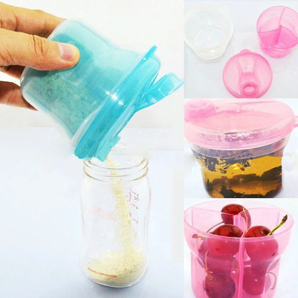 

Mix Container Portable Milk Powder Formula Dispenser Food Container Infant bean Storage Box for Kids Baby Care Travel Bottle