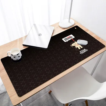

New mouse pad large gaming mouse pad Lockedge mouse pad keyboard pad for LOL PUBG OW (70x30cm) Mousepad anime teddy bear