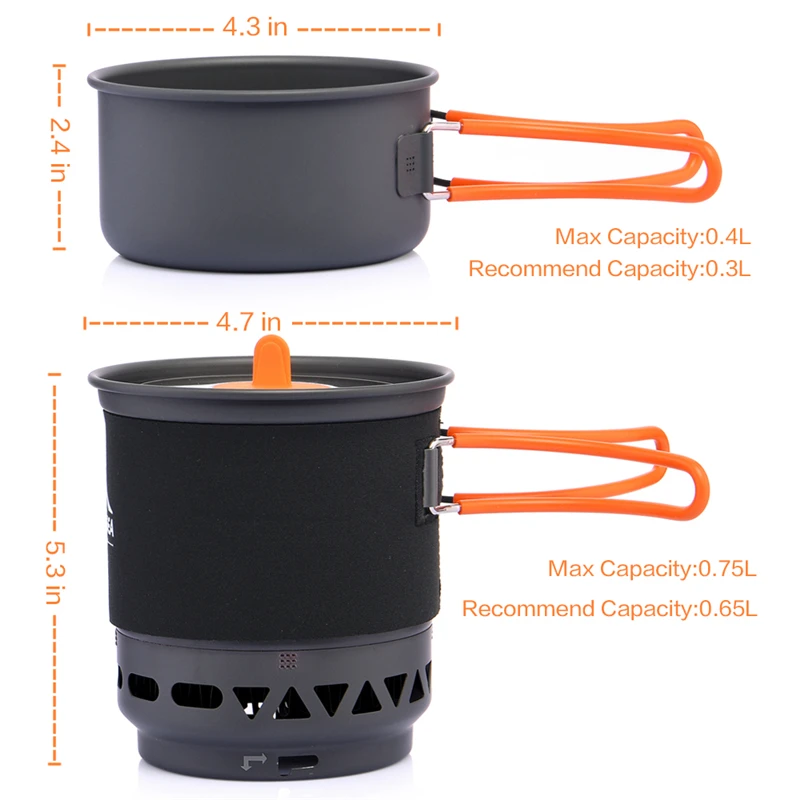 Baratos Estufa de Camping Widesea utensilios de cocina para cocina al aire libre olla sartén quemador de Gas propano