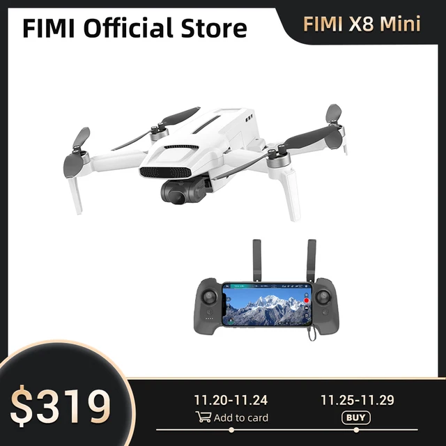 FIMI X8 Mini Camera Drone under 250g drones 8km 4k professional mini drone Quadcopter with camera gps remote control helicopter 1