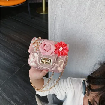 

Korean Girl Mini purses and Handbags 2020 Cute Crossbody Bags for Baby Girls Small Coin Wallet Pouch Bag Baby Party Purse Gift