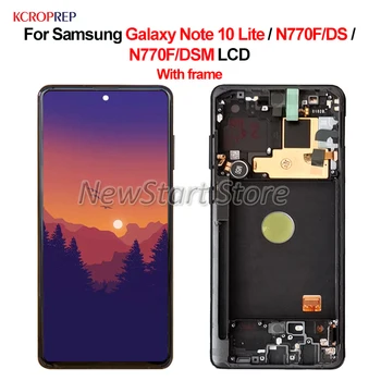 

For Samsung Galaxy Note 10 Lite N770F/DS N770F/DSM LCD Display Touch Screen Digitizer Assembly 6.7" For Samsung Note10 Lite lcd