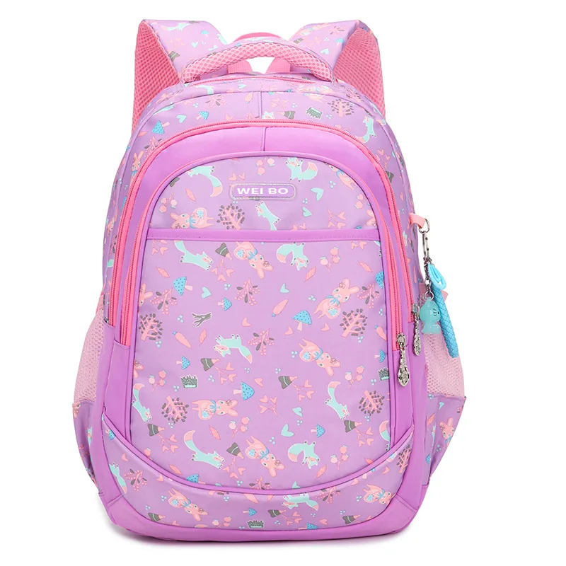 

2019 New Style Nylon Backpack Fashion & Sports Casual Travel WOMEN'S Bag Korean-style Popular Students Sweet School Bag