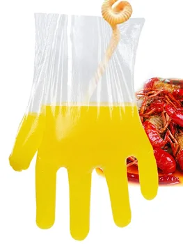 

1000 PCS/Set Food Plastic GlovesDisposable Gloves for Restaurant Kitchen BBQ Eco-friendly Food Gloves Fruit Vegetable Gloves