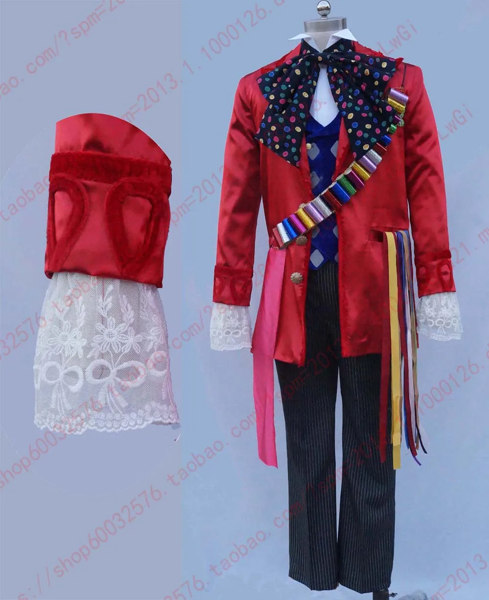 Костюм Принца для косплея «Алиса в стране чудес»; Карнавальный костюм для взрослых; унисекс