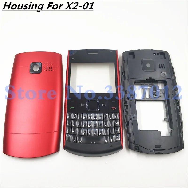 Оригинальный Корпус задней крышки аккумулятора для Nokia полный корпус x201 рамка +