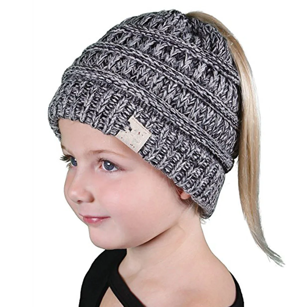 

knit beanies for kids
