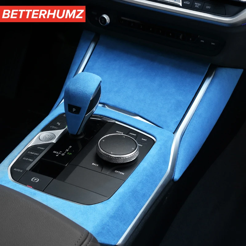 Чехол для рычага переключения передач алькантары BMW G20 G28 325li 325i 3 серии 2020
