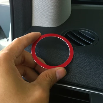 

Car Styling Air Conditioning Outlet Decoration Cover Trim Circle For Mercedes Benz E Class W212 GLK X204 CLS Interior Stickers