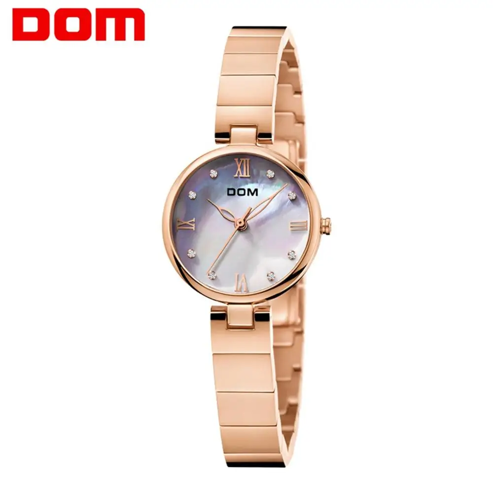 Fashion Women Watches Best Sell Star Sky Dial Clock Luxury Rose Gold Women's Bracelet Quartz Wrist Watches New G-1267G-7M