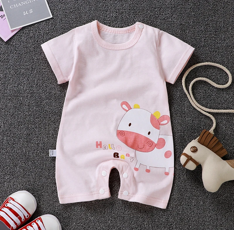 Summer Baby Rompers Boys Girls Jumpsuits Newborn Short sleeve Baby Climbing Clothes Baby Romper Infant Costumes Pajamas Summer Baby Rompers Boys Girls Jumpsuits Newborn Short sleeve Baby Climbing Clothes Baby Romper Infant Costumes Pajamas
