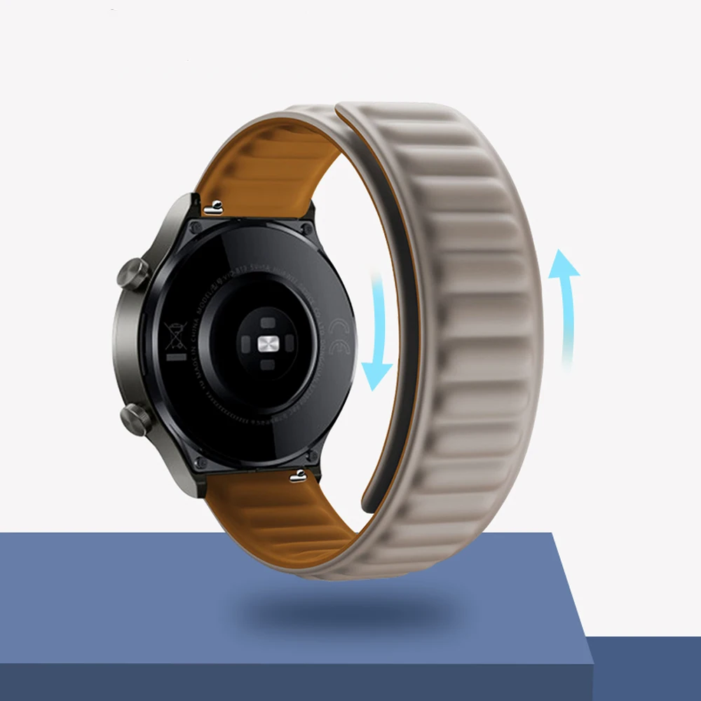 Фото Ремешок силиконовый для Samsung Galaxy watch 5/6/pro Active 2/3/46/42 мм/S3/Huawei GT-2-Pro, браслет для Galaxy 4 44 мм 40 мм, 20 мм 22 мм №3