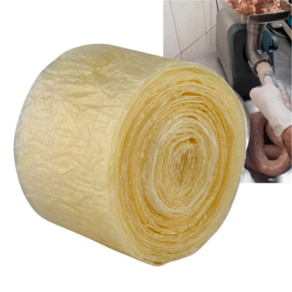 cheap 30mm Sheep Dry Intestine Sausage Casing Coat Meat Processing DIY Meat Making Tools Diameter Cooking Tool Sets