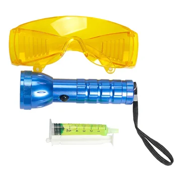 

Leak Detector A C Fluid Gas UV Black Light Safety Protective Glasses Detection Diagnostic Tools Air Conditioning Repair