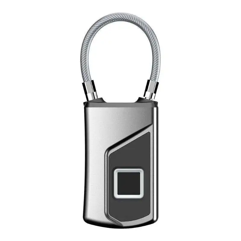 

FFYY-Anytek L1+ Waterproof Keyless Portable Bluetooth Smart Fingerprint Lock Padlock Anti-Theft Ios Android APP Control Door Cab
