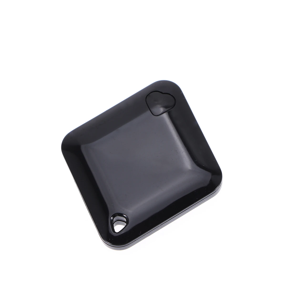 Smart Mini GPS Tracker Anti-Lost Tracker Cute Keys Wallet Bag For Child Pet Kids Old People Trackers Finder Equipment - Color: Black