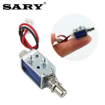 미니 DC 5V 전기 제어 잠금 장치, 초소형 12V 전기 볼트 잠금, 미니 전자기 코일, 전자석 텔레스코픽 로드