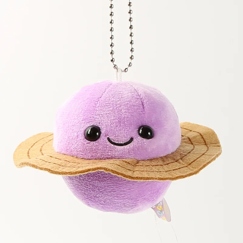 10pcs/lot Space Series Planet Alien Astronaut Saturn Jupiter Earth Plush Pendant Toy Doll Market Plush Keychain 5-10cm Kid Gift