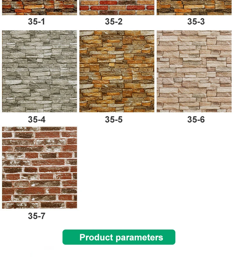 Adesivo de parede 3D, Sala Mural, Quarto decorativo, 10pcs