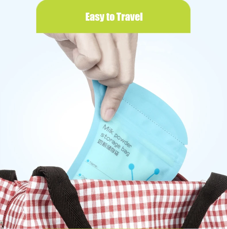Hogokids 30 шт детские пакеты для хранения продуктов, Предварительно стерилизованные пакеты для хранения грудного молока, без бисфенола, сумки для кормления, безопасные мешки для грудного молока