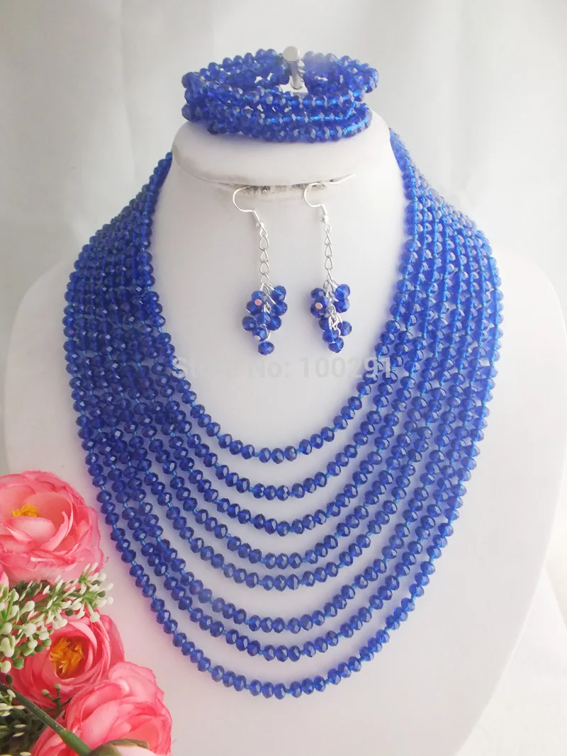 Очаровательная! 4 мм кристалл, белый жемчуг, ожерелье, самое классическое летнее романтическое пляжное ожерелье 18" - Окраска металла: Necklace set