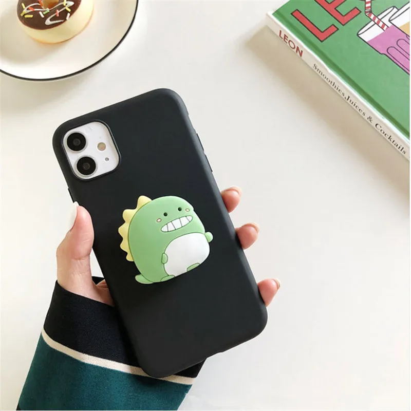 xiaomi leather case cosmos blue 3D Cute Cartoon Dinosaur soft Phone case For Xiaomi Redmi 9A 9C 9 Pro Note 9s 8 8T 8A 7 7A 6 6A 5A 4X 4 5 Plus K30 K20 Cover xiaomi leather case Cases For Xiaomi