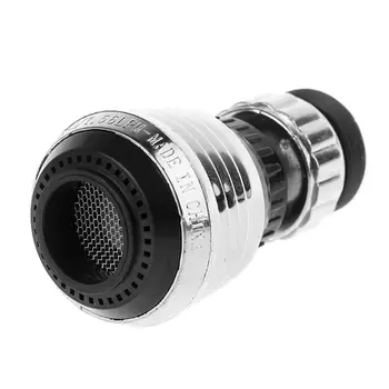 

360 Rotate Swivel Faucet Nozzle Filter Adapter Water Saving Tap Aerator Diffuser M4YD