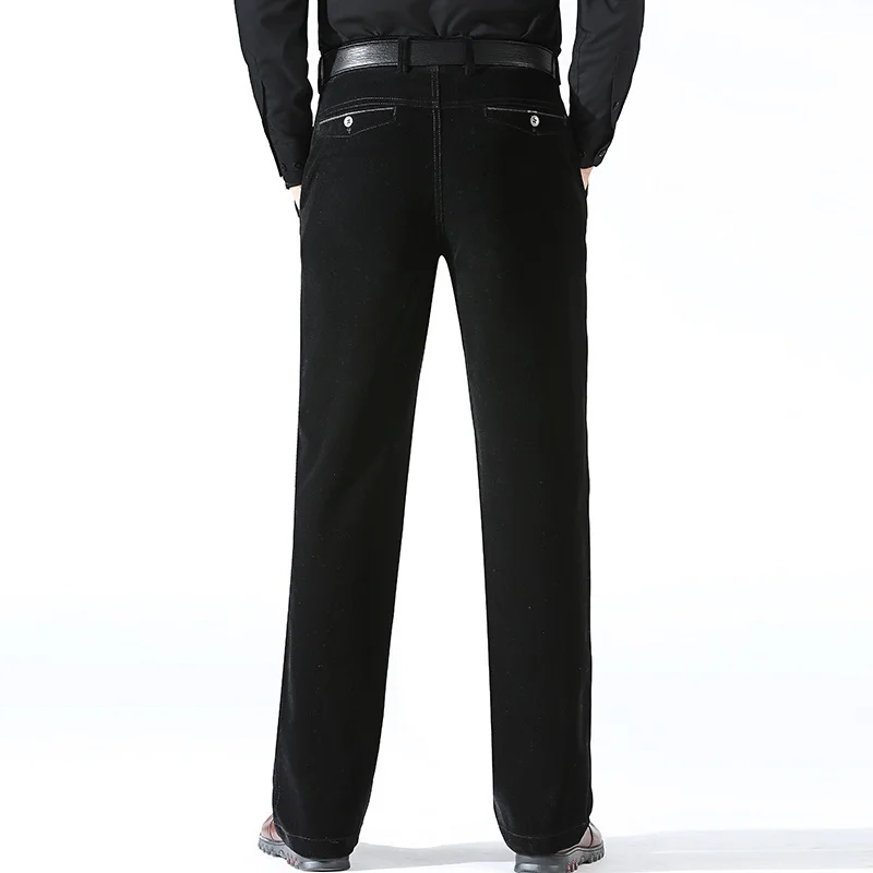ZOGAA New Fashion Spring Men Dress Pants Classic Business Plus Size Casual Straight Trousers Suit Pants Men Pantalon Hombre