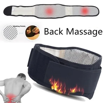 

Back Support Waist Tourmaline Self Heating Magnetic Therapy Back Waist Support Belt Lumbar Brace Massage Band Health Care Tools