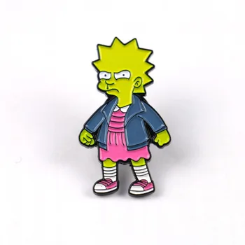 

12pcs Stranger Things brooch Lapel Pin Enamel Pins and Brooches backpack bags badge clothes Gift for Women Kids fashion jewelry