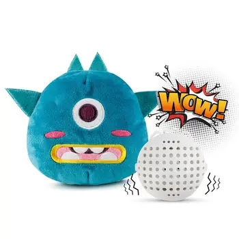 

Pet Automatic Electric Ball Cats Toys Plush Dogs Chew Ball Activation Automatic Plush Sound Shock Ball Floor Cleaning Toys