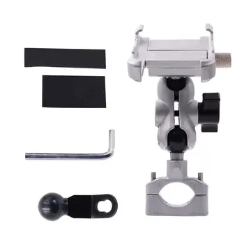 

Waterproof Metal Motorcycle Smart Phone Mount with QC 3.0 USB Quick Charger Motorbike Mirror Handlebar Stand Holder Bracket