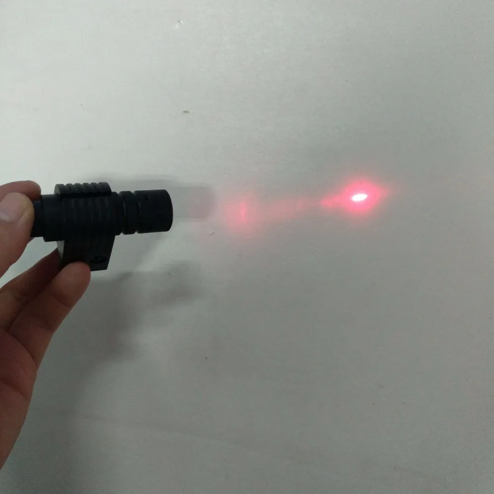 Tactical Red Dot Laser Sight Mini Laser with 2 Scope Ring and Wrench Fit 20mm Rail for Hunting Gun Rifle Pistol