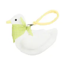 Милый кошелек для монет в виде утки для женщин и детей, плюшевый Кошелек с кошельком и отделением для карт