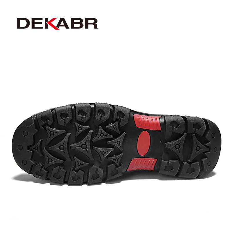 DEKABR Plus Size 48 Genuine Leather Casual Shoes Luxury Brand Men Loafers Moccasins Comfortable Soft Oxford Shoes Driving Shoes