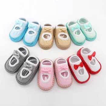 

Newborn Toddler Baby Girl Boy Shoes First Walker Baby Cartoon Newborn Baby Girls Boys Anti-Slip Socks Slipper Shoes Boots/