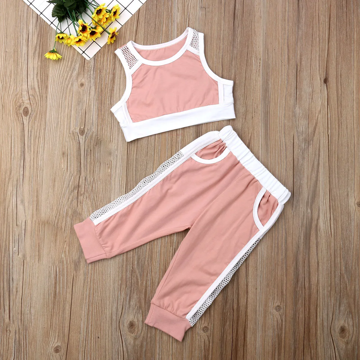 1 6Years Toddler Kids Baby Girls summer clothes Sleeveless crop Vest