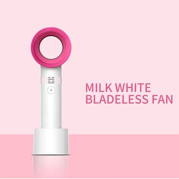 

Portable Fan, Mini Handheld Fan Strong Wind Bladeless Fan with USB Operated Fan Small Personal Fan for Camping Outdoor Travel