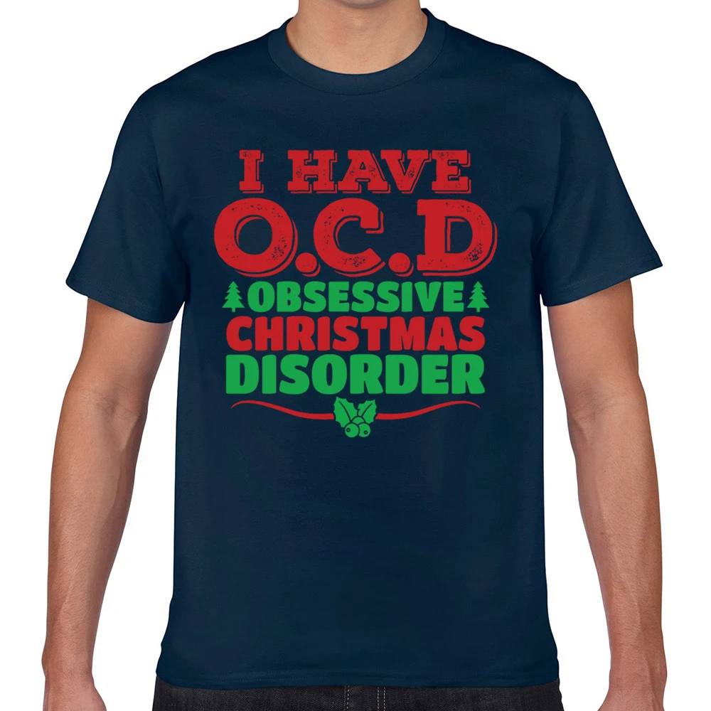 Мужская футболка с надписью i has ocd | одежда