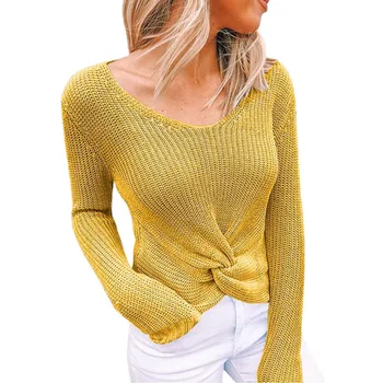 

Women Button Solid Color Knit Short Cardigan Long Sleeve Casual Warm Loose Sweater