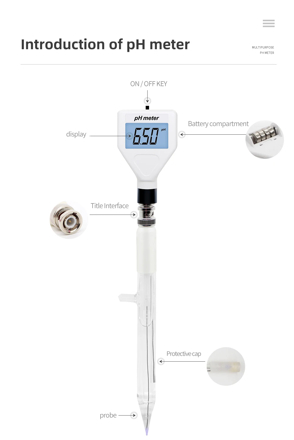 ph 98211 ph tester solo medidor tester com 02