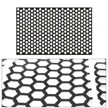 Film de couverture en PVC, autocollant pour feu arrière de voiture, bricolage, décoration nid d'abeille pratique pour tous les modèles de voitures, décalcomanies de couverture