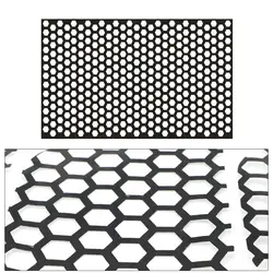 Film de couverture en PVC, autocollant pour feu arrière de voiture, bricolage, décoration nid d'abeille pratique pour tous les modèles de voitures, décalcomanies de couverture 