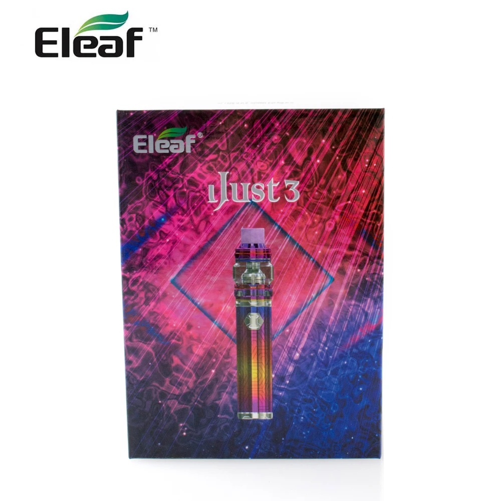 100% оригинал Eleaf iJust 3 WR версия Vape комплект с ELLO Duro атомайзер 3000 мАч 7 5 мл 80 Вт макс