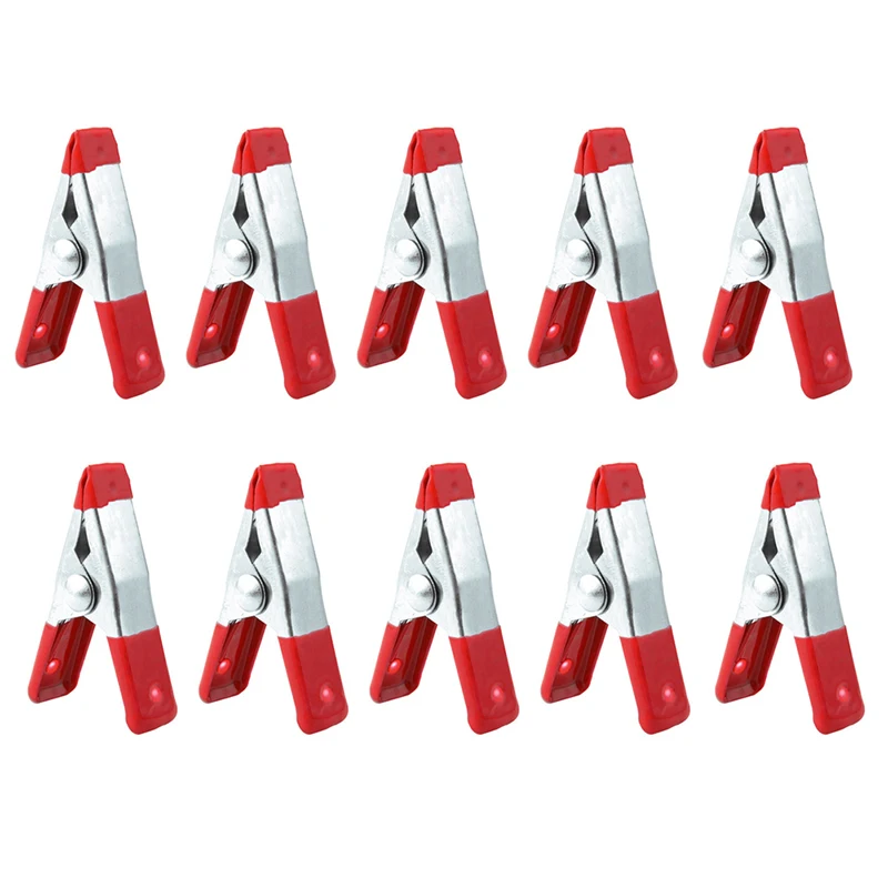 

2 Inch Durable Multifunction Metal Sheet Spring Clamps Tent Clip with A-type and Surface Galvanized for Home Office Use