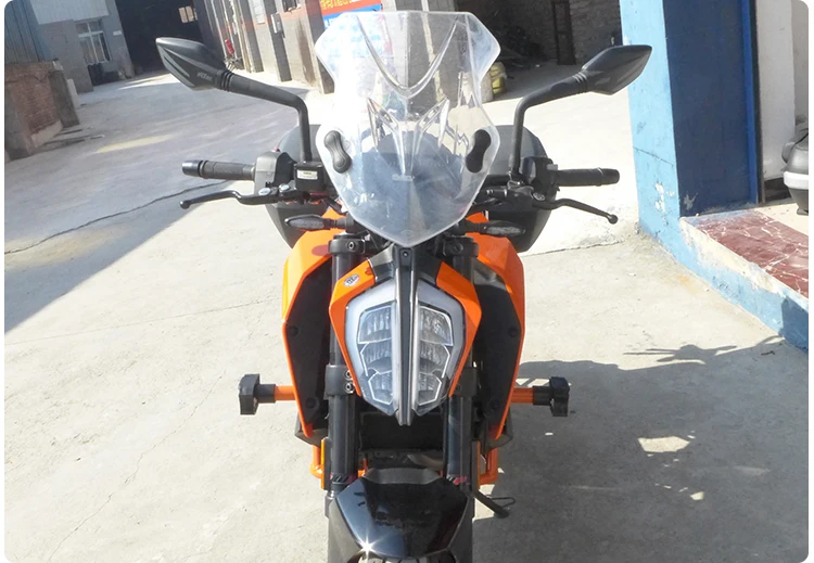 Переднее лобовое стекло мотоцикла для KTM Duke390 390 Duke ветровой щиток лобового стекла направляющая капот 2 цвета