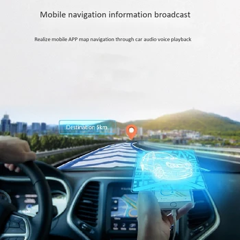 

USB Car Bluetooth FM Transmitter V4.2 EDR 10M USB Charger Radio Adapter 5V Radio Transmitter