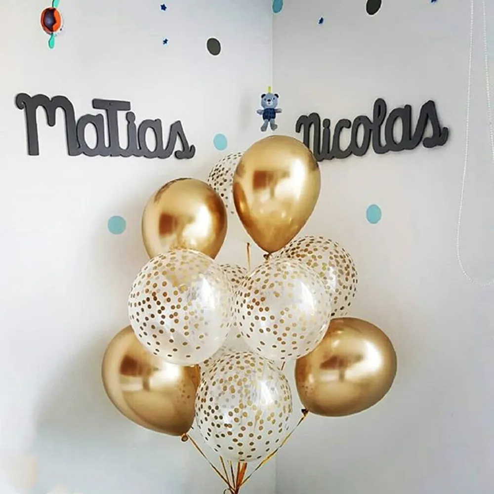 Rose Gold Gold White Metallic Confetti Balloons SKYIOL 60pcs 12 inch Helium Latex Balloon Set with 32ft Ribbon for Girls Kids Birthday Wedding Baby Shower Anniversary Decoration Supplies