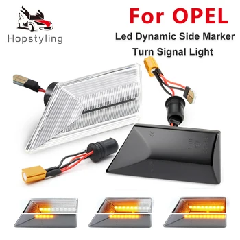 

2 pieces Led Dynamic Side Marker Turn Signal Light Sequential Blinker For Opel Vectra C 2002-2008 For Opel Signum 2003-2008